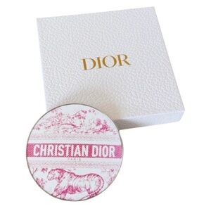 NEW UNOPED Dior White & Pink Tiger Toile de Jouy Compact Mirror 💖